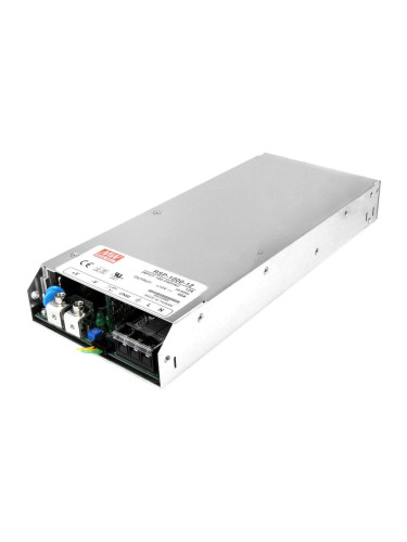 Импулсно захранване, за LED осветление, 12VDC, 720W, 230VAC, 60A, IP20, RSP-1000-12