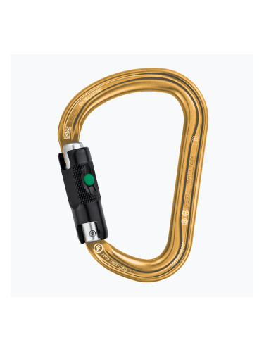Карабинка Petzl William Ball-Lock gold