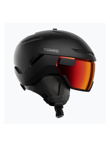 Скиорска каска Atomic Savor GT Visor Stereo black/red stereo