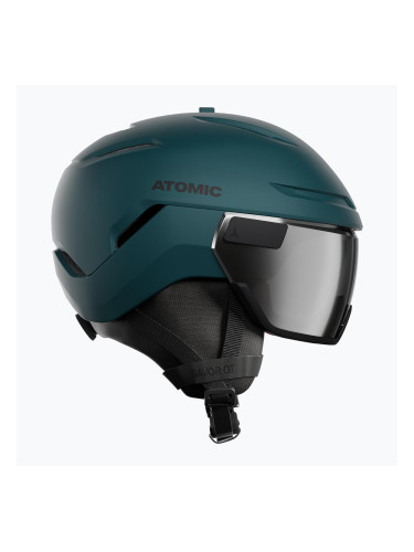 Скиорска каска Atomic Savor GT Visor Stereo dark slate/silver stereo