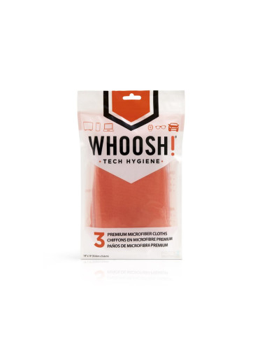 Микрофибърни кърпи WHOOSH Tech Cleaning Cloth - 3 броя
