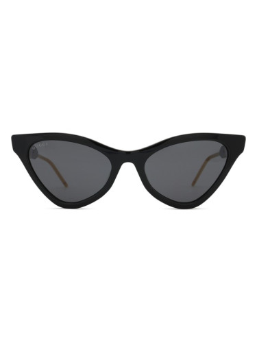 Gucci GG0597S 001 55 - cat eye слънчеви очила, дамски, черни