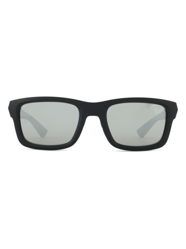 Prada Linea Rossa 0PS B10S 1BO80Z 54 - правоъгълна слънчеви очила, мъжки, черни, огледални