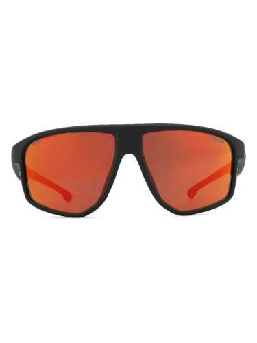 Carrera Ducati Carduc 051/S 003 UZ 61 - правоъгълна слънчеви очила, unisex, черни, огледални