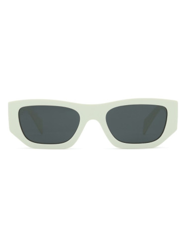 Prada 0PR A01S 17K08Z 53 - правоъгълна слънчеви очила, дамски, бели