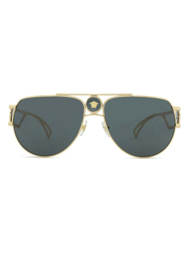 Versace 0VE 2225 100287 60 - pilot слънчеви очила, мъжки, златни