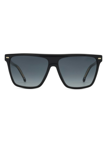 Carrera 3027/S 807 9O 58 - правоъгълна слънчеви очила, unisex, черни