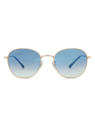 Ray-Ban RB3809 92623F 53 - кръгла слънчеви очила, unisex, златни