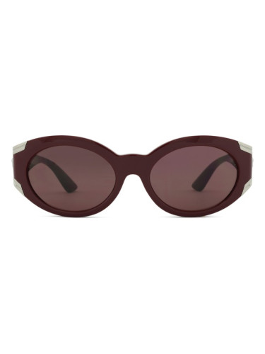 Versace 0VE 4503U 55348D 55 - кръгла слънчеви очила, дамски, червени