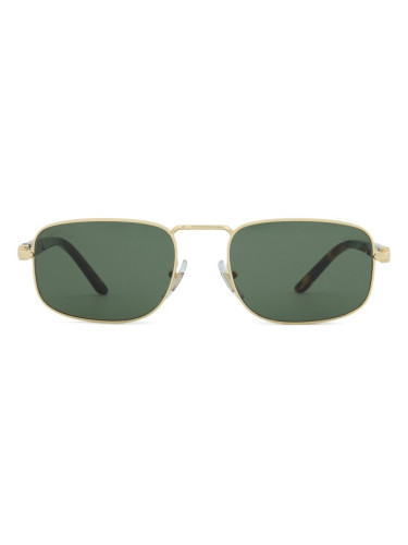 Persol PO1027S 515/31 56 - правоъгълна слънчеви очила, unisex, златни