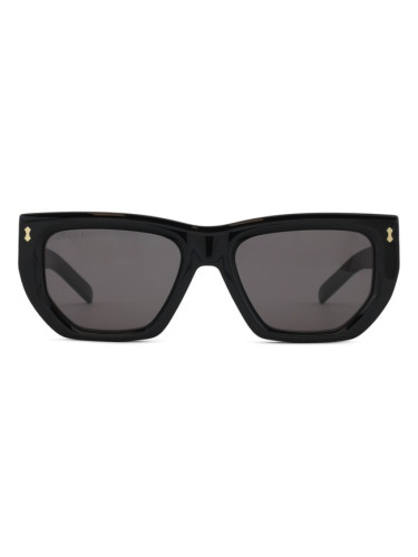 Gucci GG1520S 001 53 - правоъгълна слънчеви очила, дамски, черни