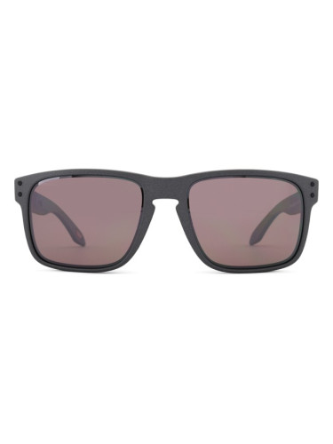 Oakley Holbrook OO 9102 B5 55 - квадратна слънчеви очила, мъжки, сиви, поляризирани огледални