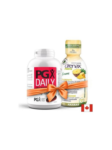 Промопакет PGX Dayly Ultra Matrix + Дренакс Форте Ананас | Natural Factors