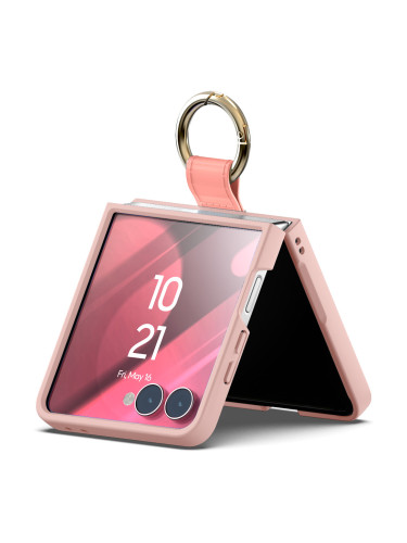 Кейс Mercury Gold Ring за Samsung Galaxy Z Flip8, розов
