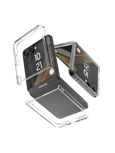 Кейс Mercury Hard PC Case за Samsung Galaxy Z Flip8, прозрачен