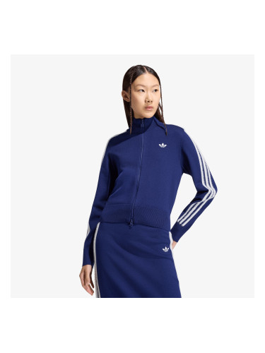 Яке adidas Knitted Firebird Track Top Dark Blue/ White L