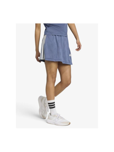 ADIDAS Stadium 3-Stripes Tennis Skirt With Short Blue