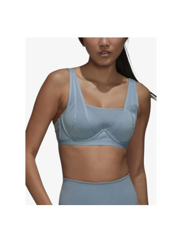 ADIDAS TLRD Impact Luxe Training High-Support Bra Blue