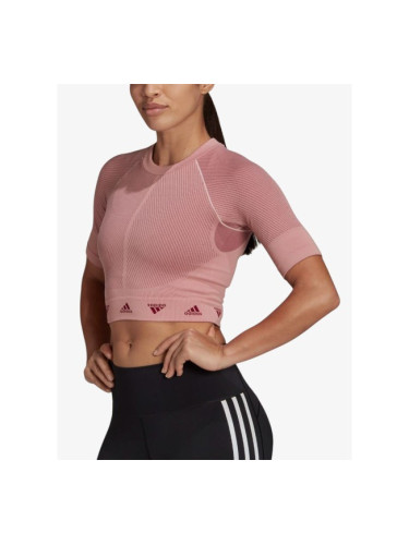 ADIDAS Versatile Aeroknit Tee Pink