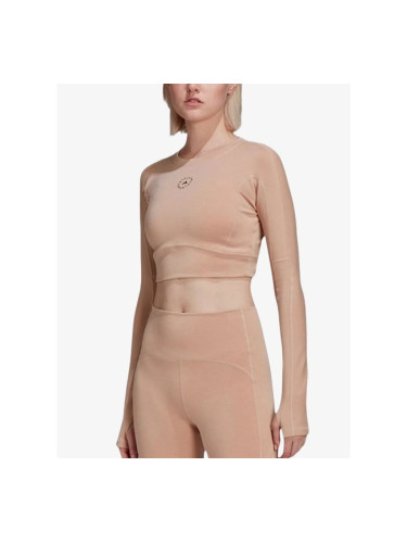 ADIDAS x Stella McCartney True Strength Cropped Long Sleeve Pink