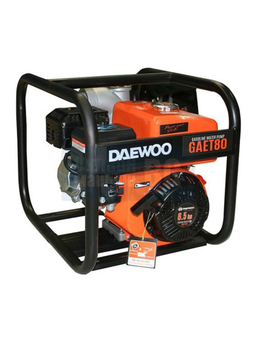 Моторна водна помпа DAEWOO GAET80, 6.5 к.с., 3", 196 cc - 4-тактова