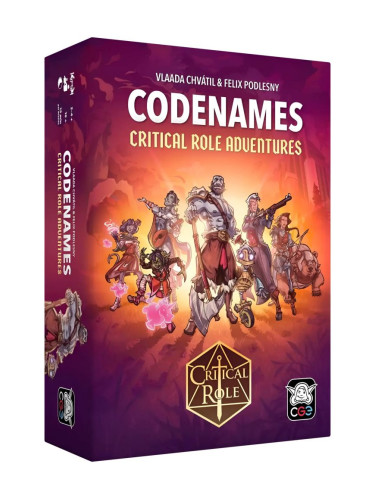  Настолна игра Codenames: Critical Role Adventures - Парти 
