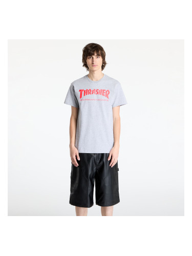 Тениска Thrasher Skate Mag T-Shirt Gray/ Red XL