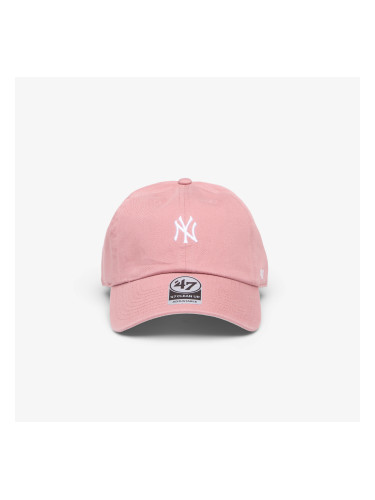 Шапка '47 Brand MLB Clean Up Base Runner New York Yankees Cap Pink Universal