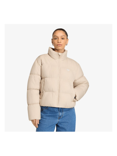 Пухено яке adidas Short Padded Jacket Khaki Three XS