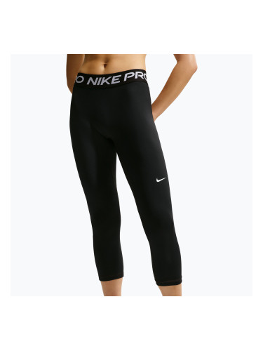 Дамски клин Nike Pro Mid-Rise Crop black/white
