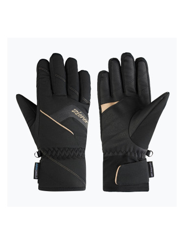 Дамски скиорски ръкавици ZIENER Karion-Z AS black/gold