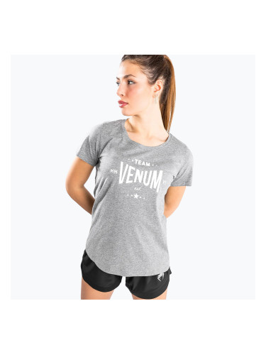 Дамска тениска Venum Team 2.0 light heather grey