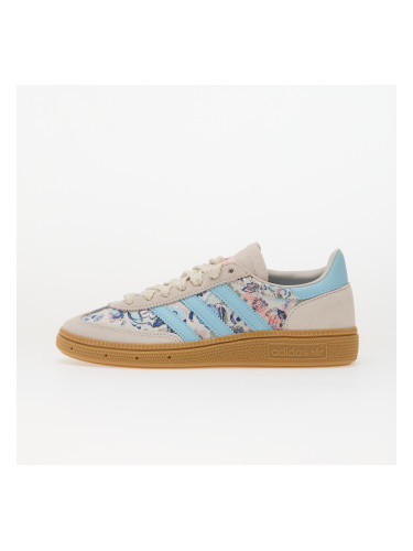 Сникърси adidas x Liberty London Handball Spezial Kids Off White/ Icey Blue/ Gum EUR 35.5