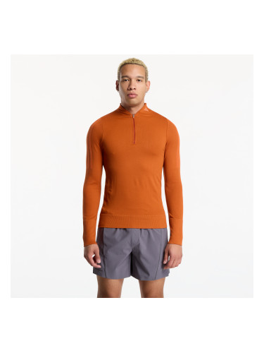 Тениска adidas x entire studios Uniform Flatknit Long sleeve Fox Red XS