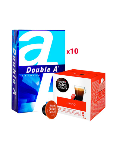 10xDouble A Premium A4+Nescafe DG Expres