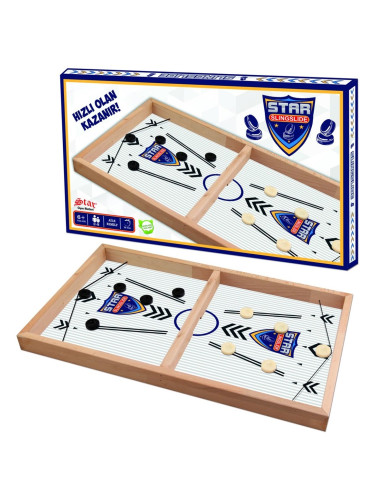  Настолна игра STAR Slingslide - хокей