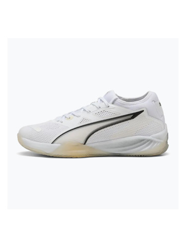 Мъжки обувки за хандбал PUMA Eliminate NITRO SQD 4 white