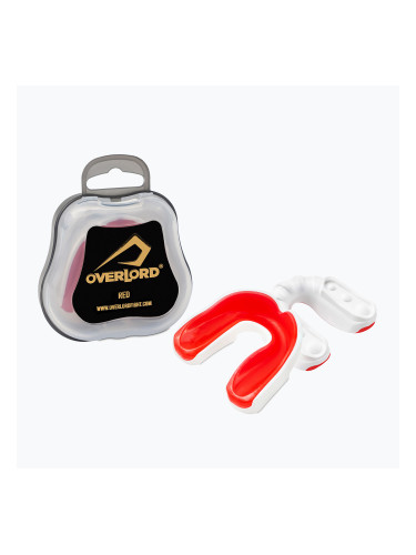 Челюстен протектор + кутия Overlord Gel червен