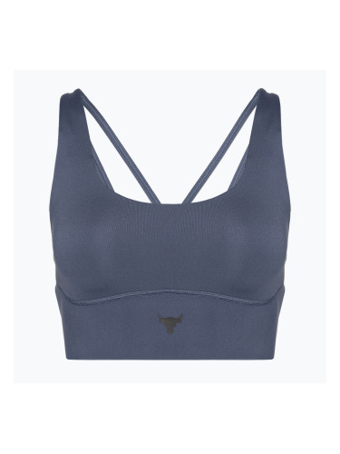 Under Armour Project Rock LG Grind Sportlette дамски гамаши за тренировки downpour сиво/черно