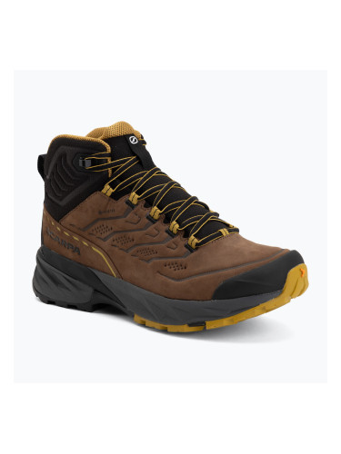 Мъжки обувки за трекинг SCARPA Rush 2 Pro Mid GTX brown/sulphur
