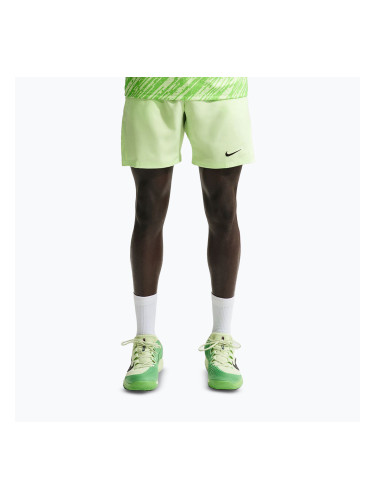Мъжки тенис шорти Nike Court Dri-Fit Victory 7“ Shorts light liquid lime/black
