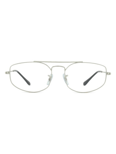 Ray-Ban Explorer 5 0RX6545 2501 - диоптрични очила, правоъгълна, unisex, сребърни