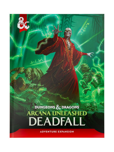  Допълнение за ролева игра Dungeons &amp; Dragons: Arcana Unleashed: Deadfall (Adventure Campaign Book)