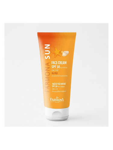 Слънцезащитен Крем за Лице с висока защита SPF 50 UVA/UVB Farmona Sun Oil Free Outlet