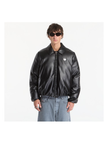Bomber MISBHV Faux Leather Puffer Bomber Jacket UNISEX Black S