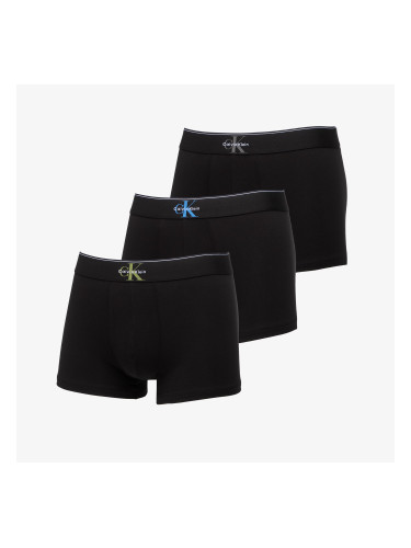 Боксерки Calvin Klein Trunk 3-Pack Black L