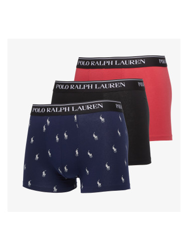 Боксерки Ralph Lauren Classic Trunk 3-Pack Black S