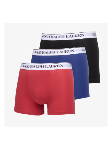 Боксерки Ralph Lauren Classic Trunk 3-Pack Multicolor S