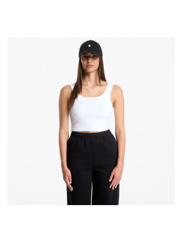 Urban Classics Ladies Cropped Polyamide Top White XS