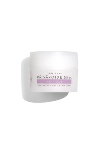 Подмладяващ дневен крем SPF 15 против бръчки за всеки тип кожа Lumene Klassikko protecting day cream Outlet